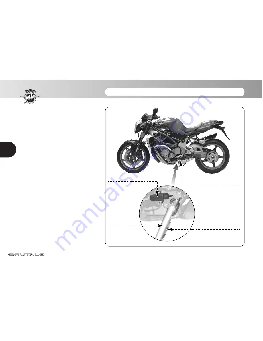 MV Agusta F4 BRUTALE Use And Maintenance Manual Download Page 44