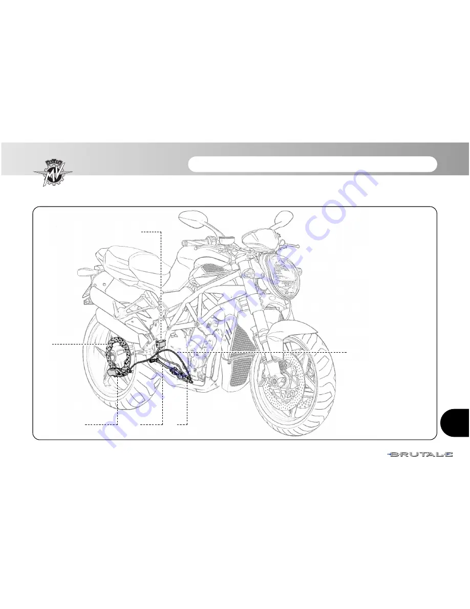 MV Agusta F4 BRUTALE Скачать руководство пользователя страница 157