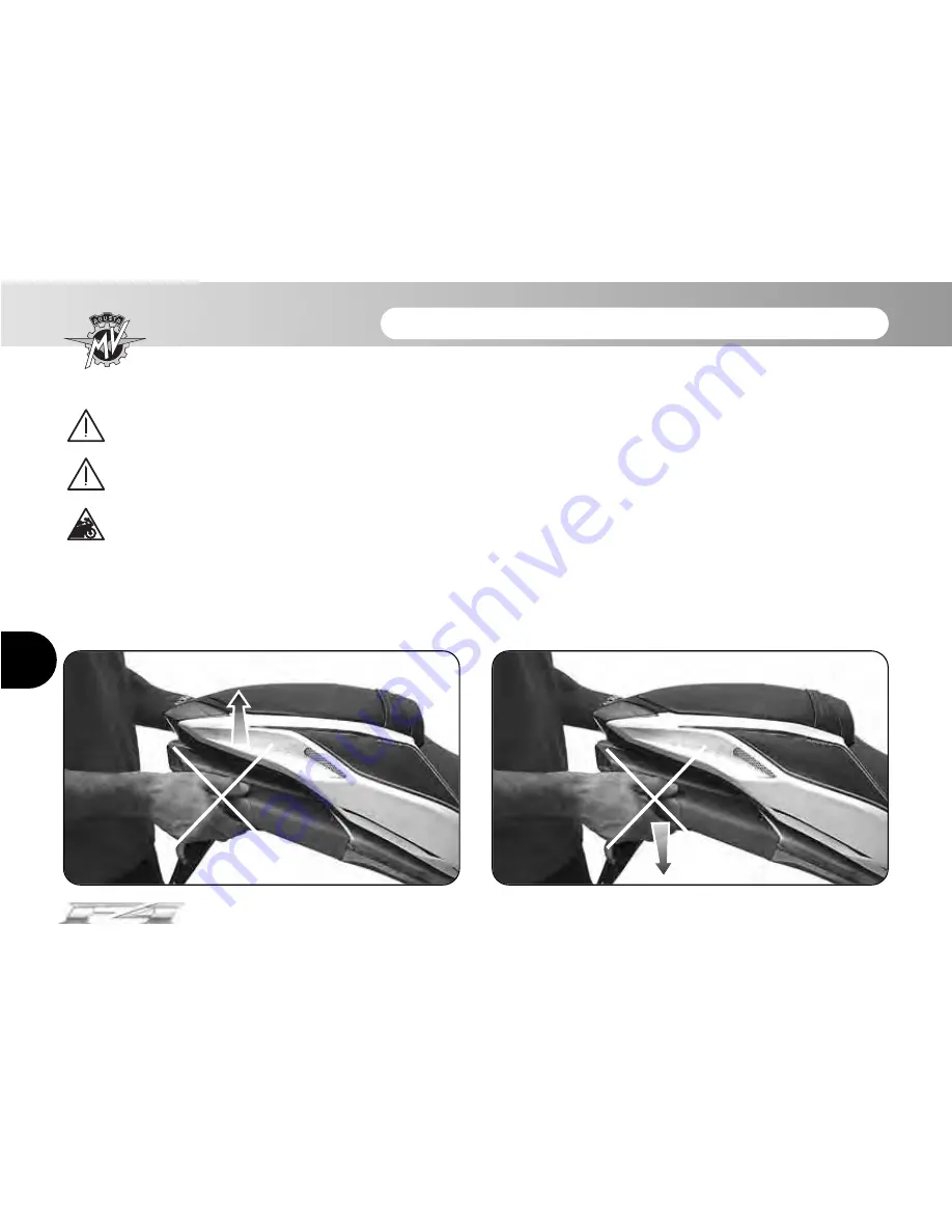 MV Agusta F4 Frecce Tricolori User Manual Download Page 81