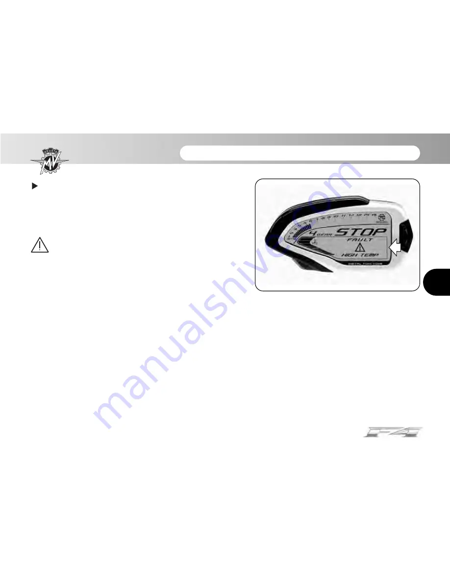 MV Agusta F4 Frecce Tricolori User Manual Download Page 146