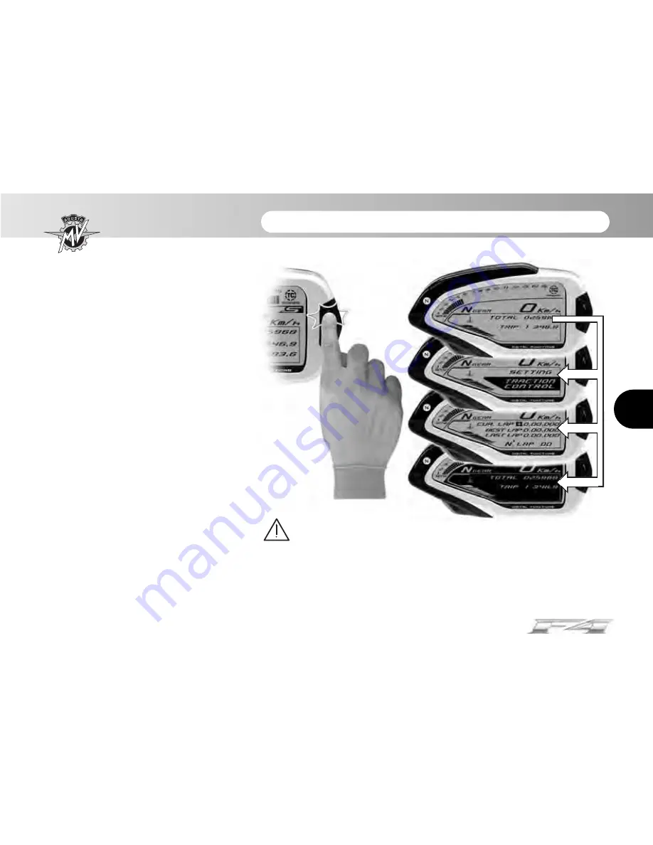 MV Agusta F4 Frecce Tricolori User Manual Download Page 296