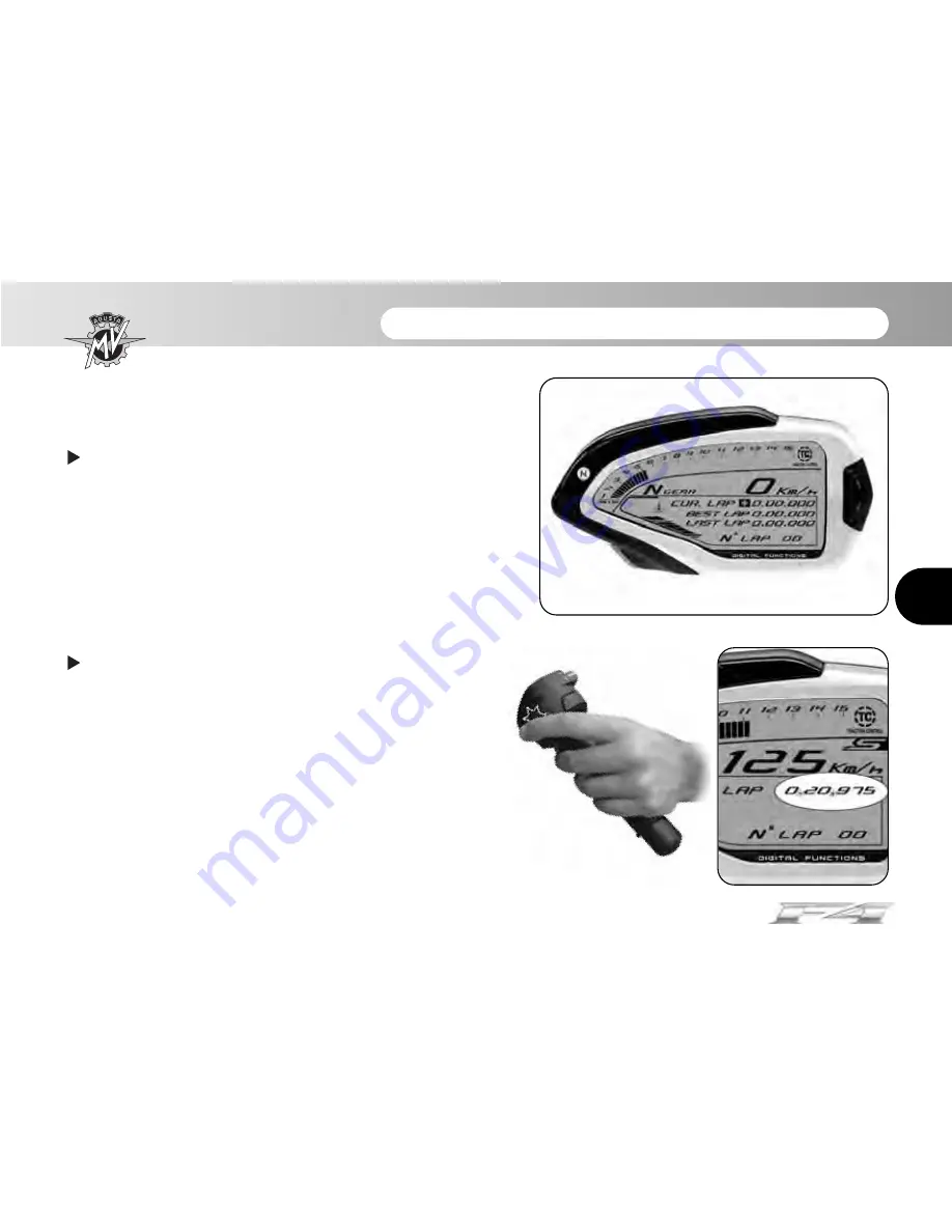 MV Agusta F4 Frecce Tricolori User Manual Download Page 302