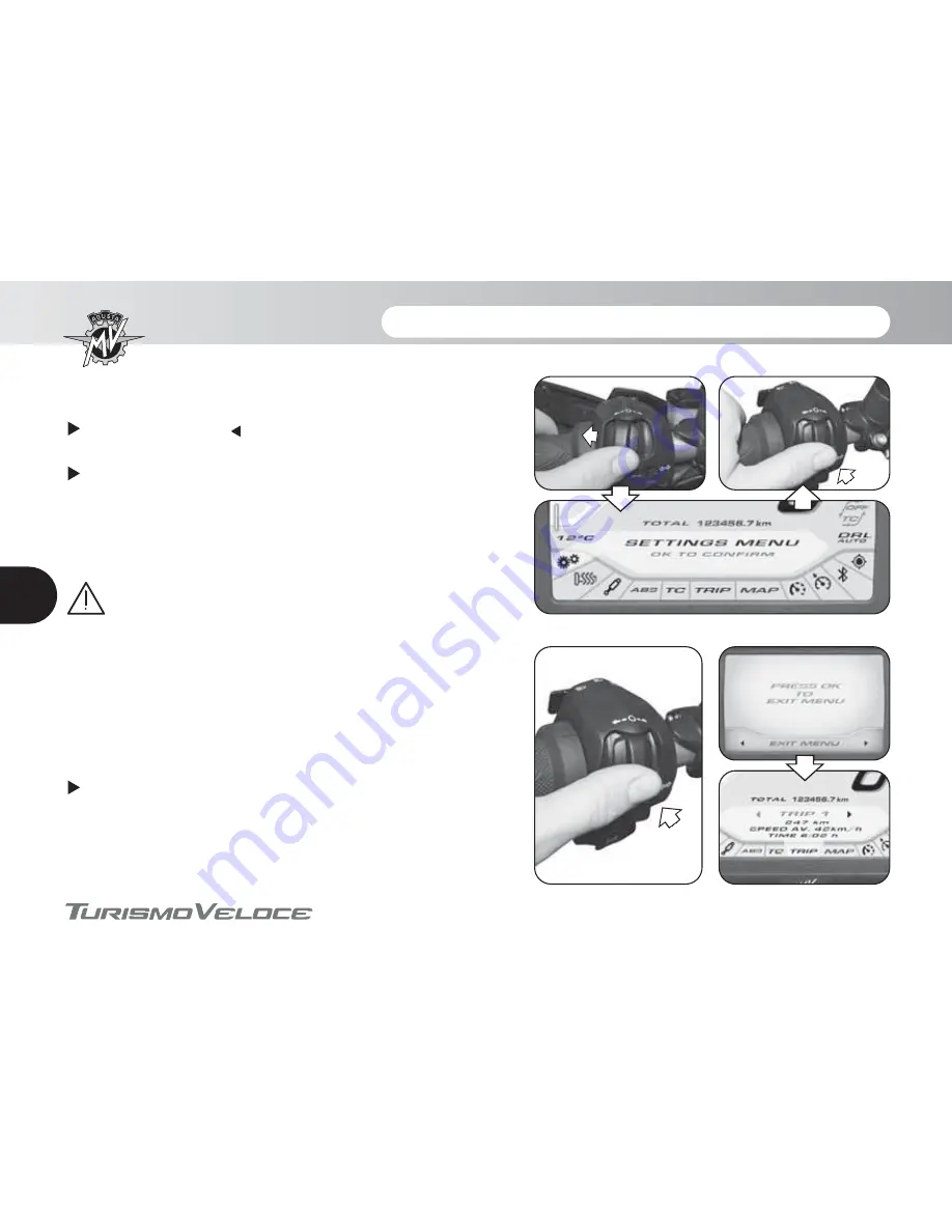 MV Agusta TURISMO VELOCE 800 LUSSO User Manual Download Page 47