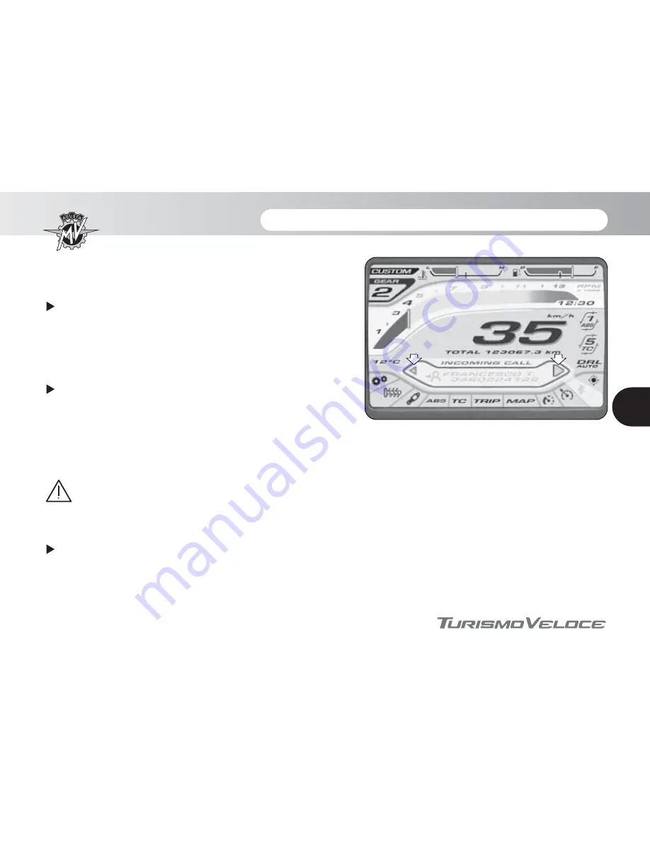 MV Agusta TURISMO VELOCE 800 LUSSO User Manual Download Page 82