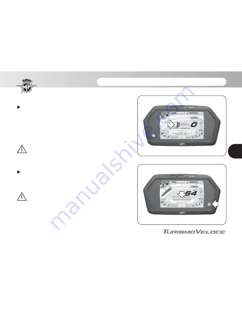 MV Agusta TURISMO VELOCE 800 LUSSO User Manual Download Page 94