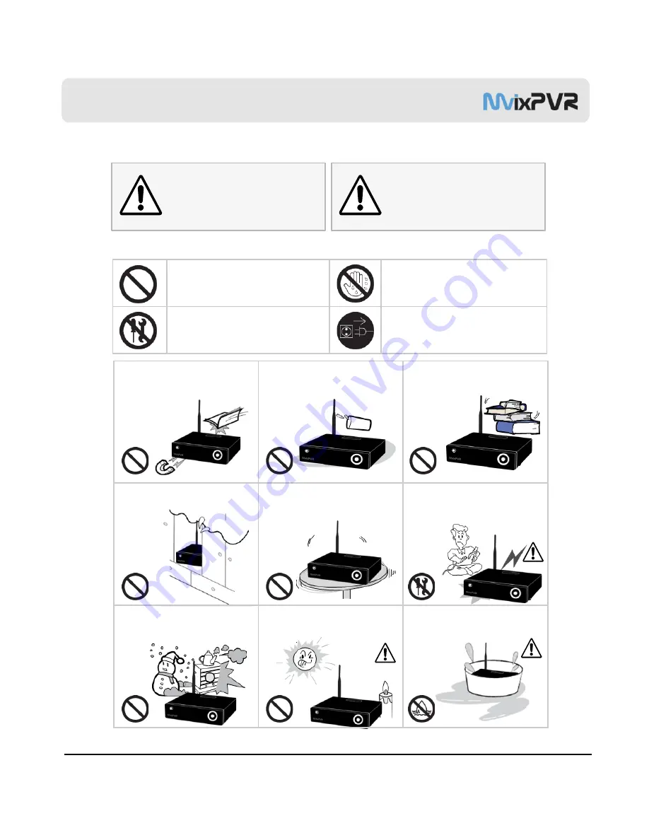 Mvix MvixPVR User Manual Download Page 3