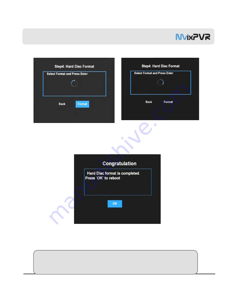 Mvix MvixPVR Скачать руководство пользователя страница 22