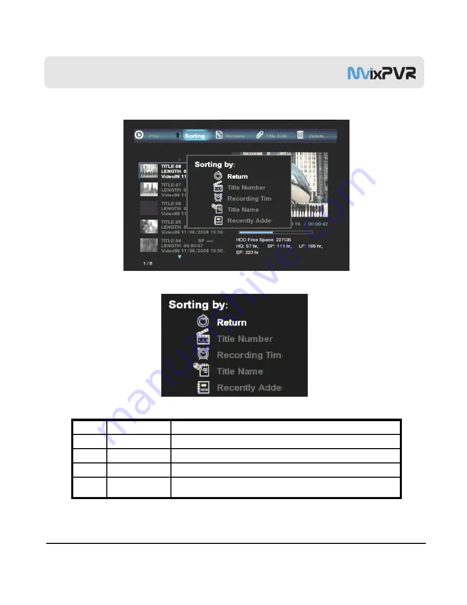 Mvix MvixPVR User Manual Download Page 37