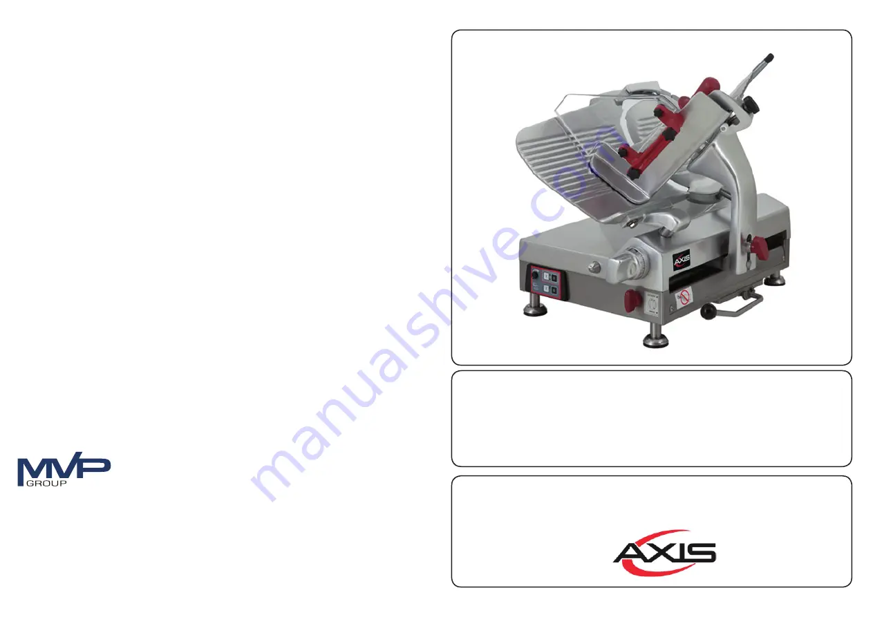 MVP AXIS AX-S13GA Instruction Manual Download Page 1