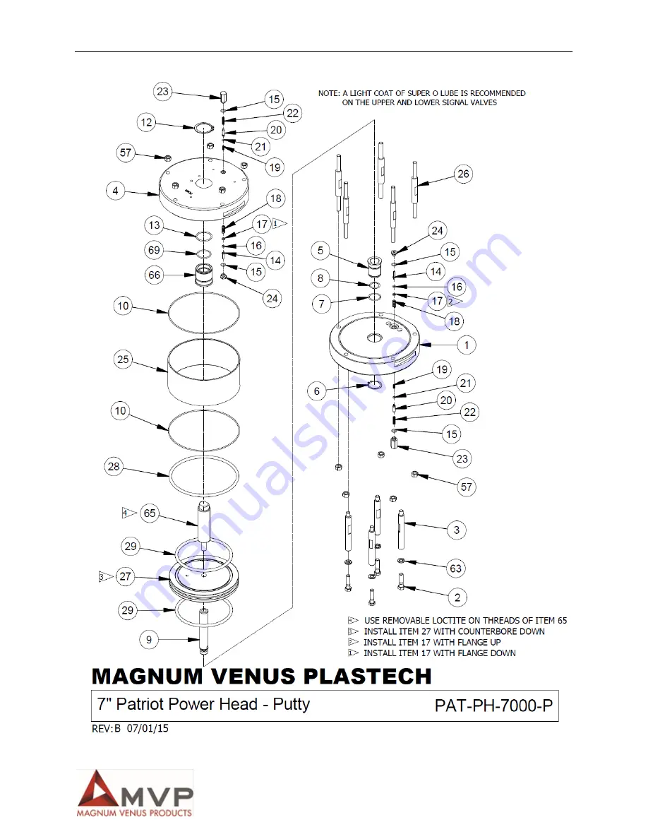 MVP PATRIOT 1:1 Operation Manual Download Page 56