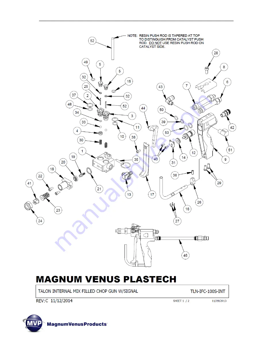 MVP TALON Gun Manual Download Page 45