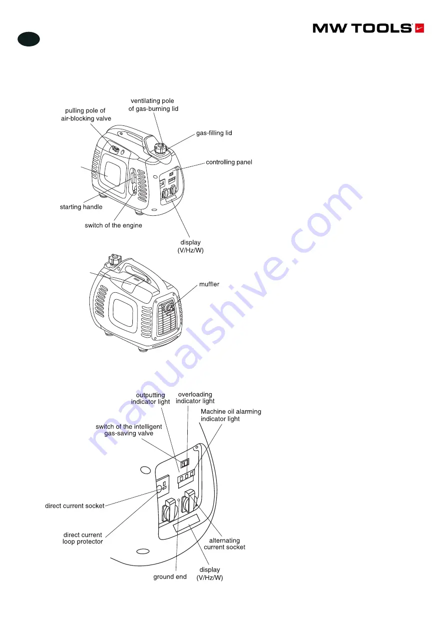 MW TOOLS 724562257 Manual Download Page 45