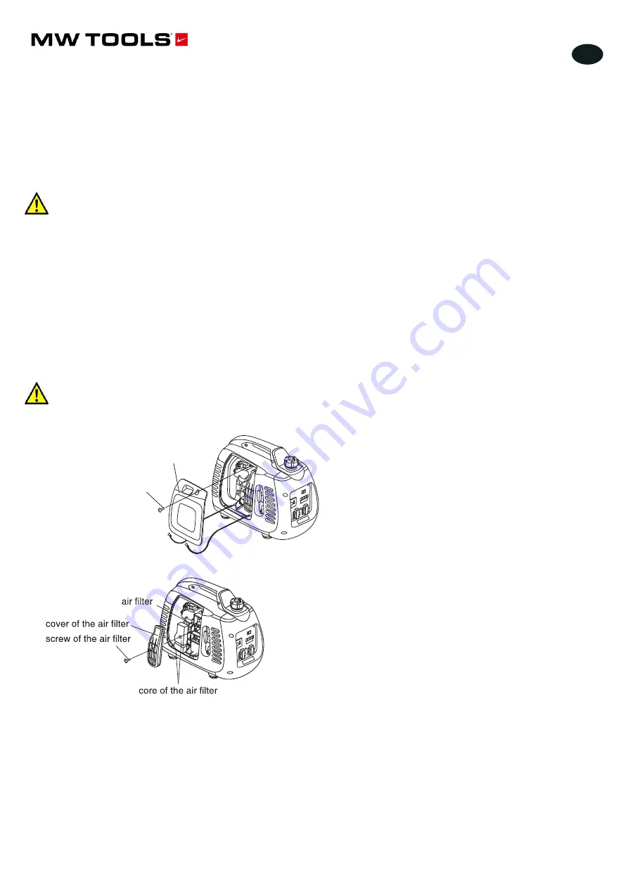 MW TOOLS 724562257 Manual Download Page 48