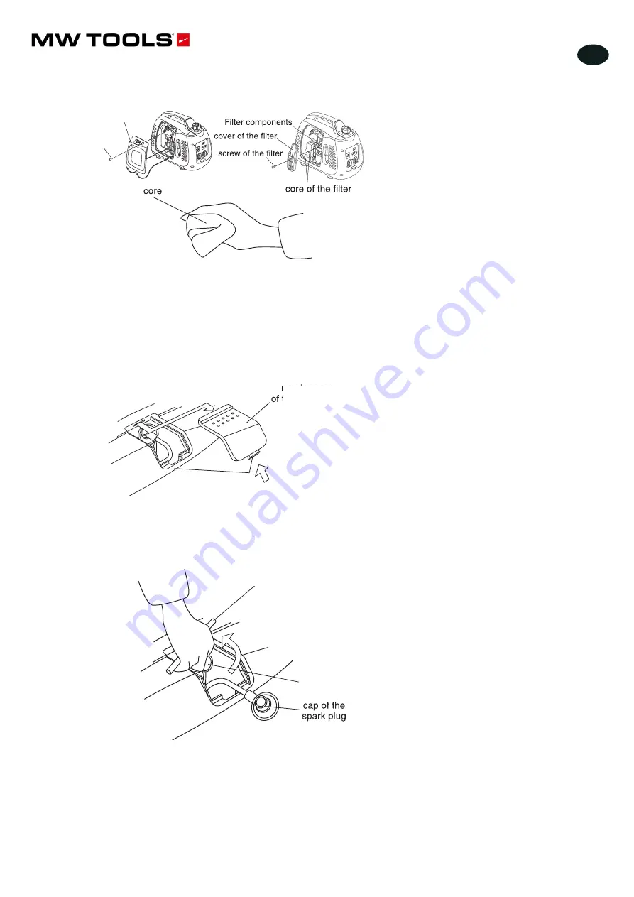 MW TOOLS 724562257 Manual Download Page 58