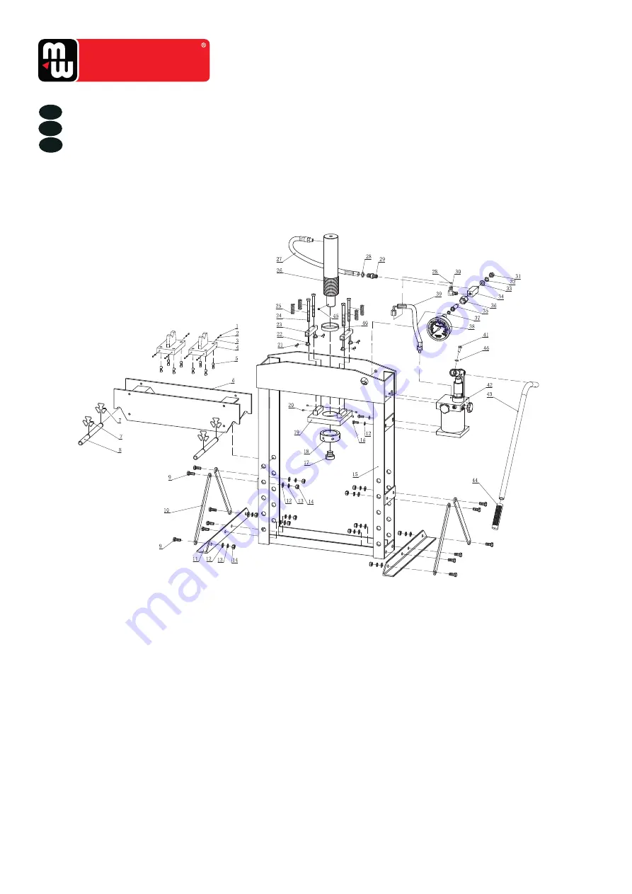 MW TOOLS 757170150 Manual Download Page 8