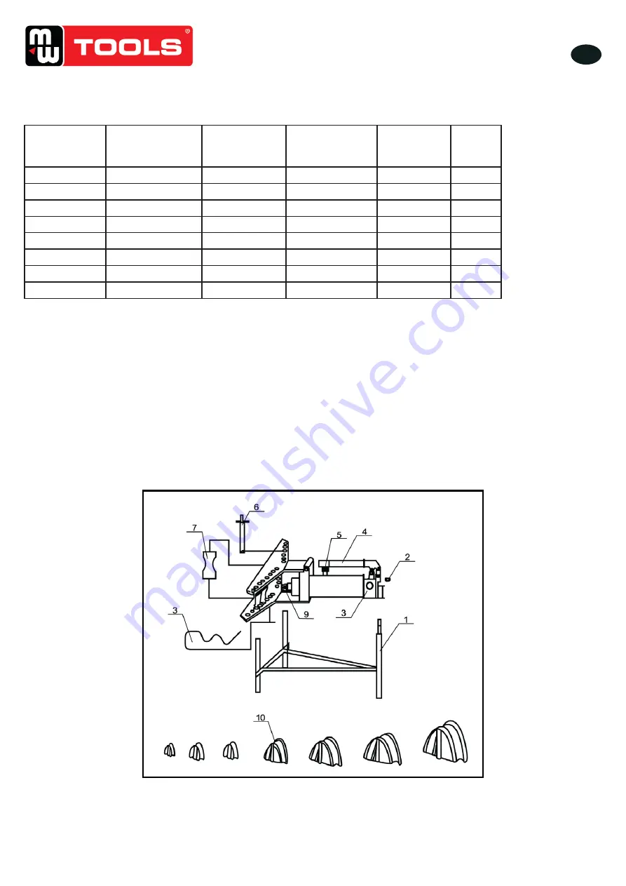 MW TOOLS CAT2216 Manual Download Page 2