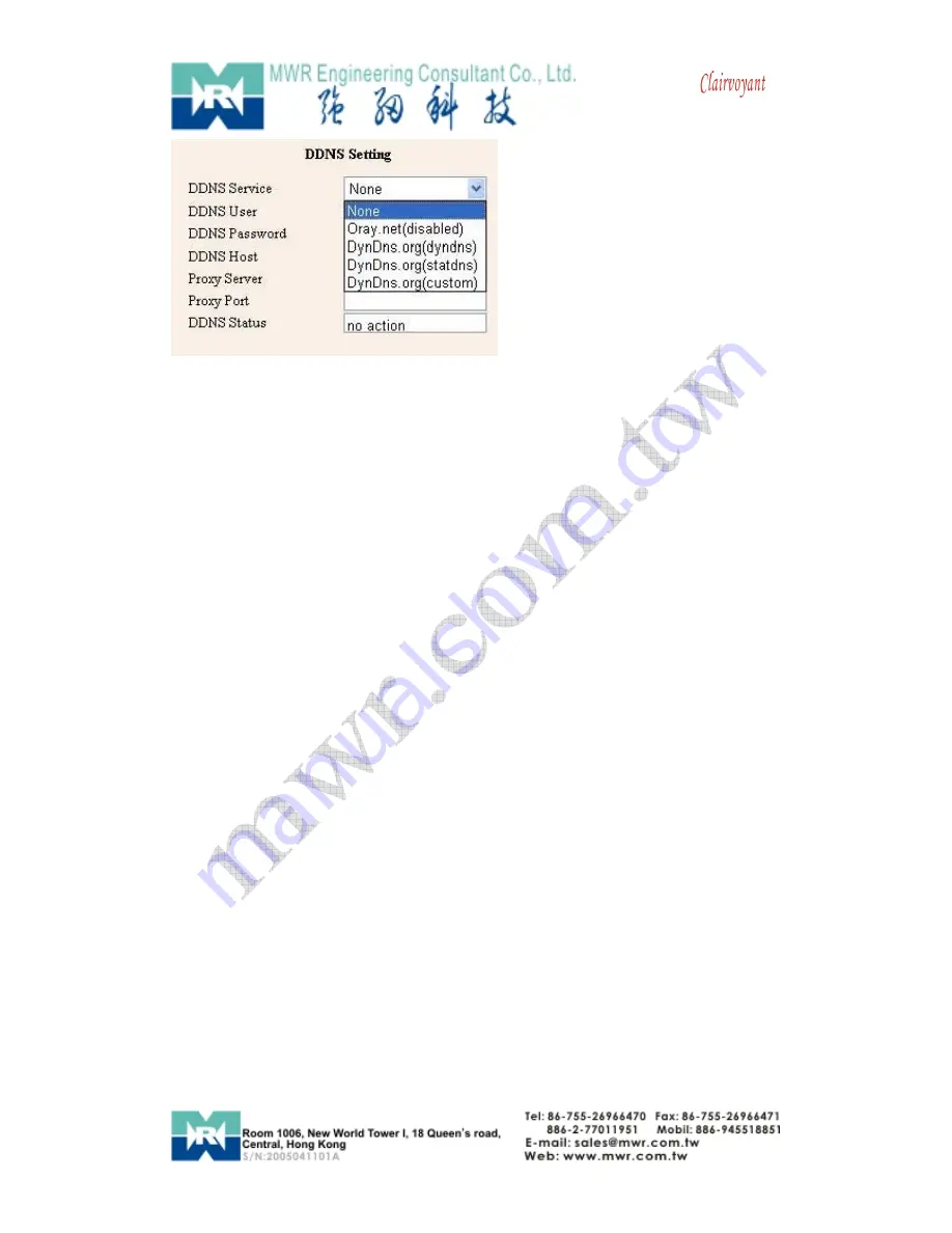 MWR Clairvoyant1002 Quick Installation Manual Download Page 26