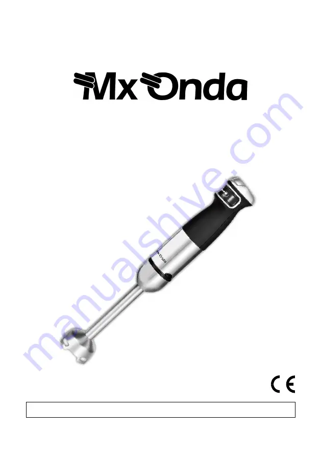 Mx Onda MX-BB2500 Instruction Manual Download Page 1