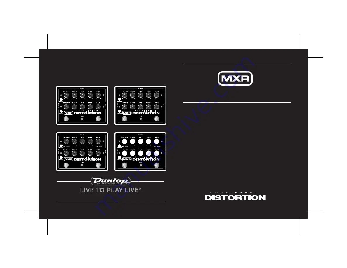 mxr M-151 Manual Download Page 1