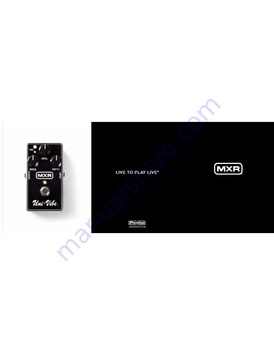 mxr UNI-VIBE M68 Скачать руководство пользователя страница 1