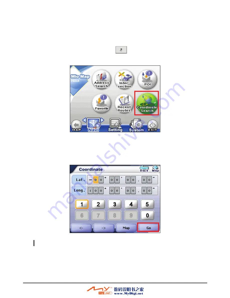 MY DIGI MIO 268 Скачать руководство пользователя страница 57