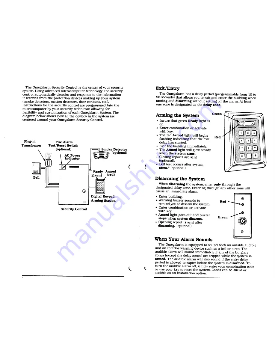 Myalarm Omegalarm 4012 User Manual Download Page 3