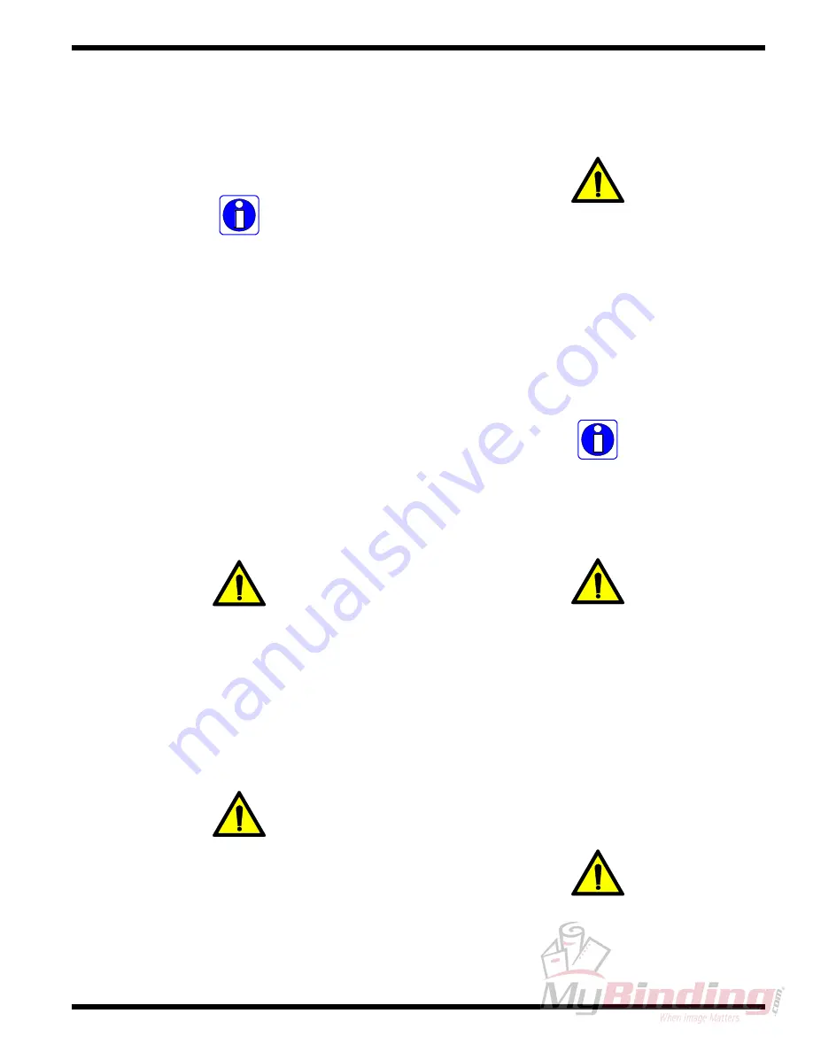 MyBinding GBC Aquila Instruction Manual Download Page 14