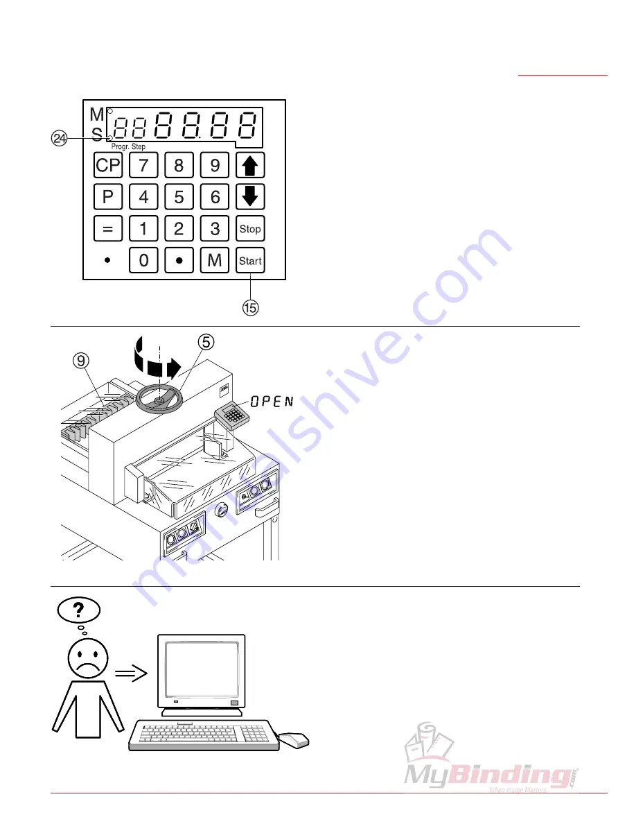 MyBinding IDEAL 4810-95 Instruction Manual Download Page 45