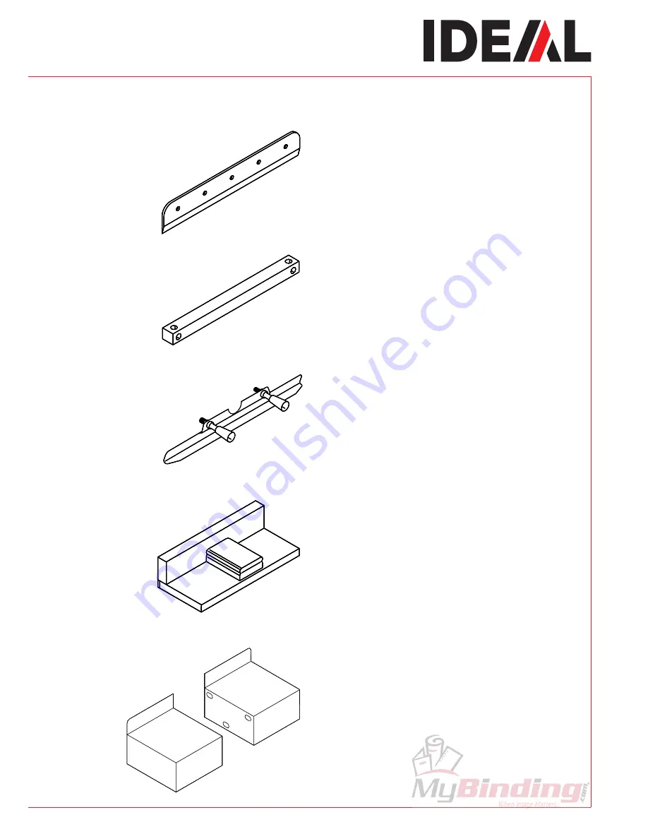 MyBinding IDEAL 4810-95 Instruction Manual Download Page 46