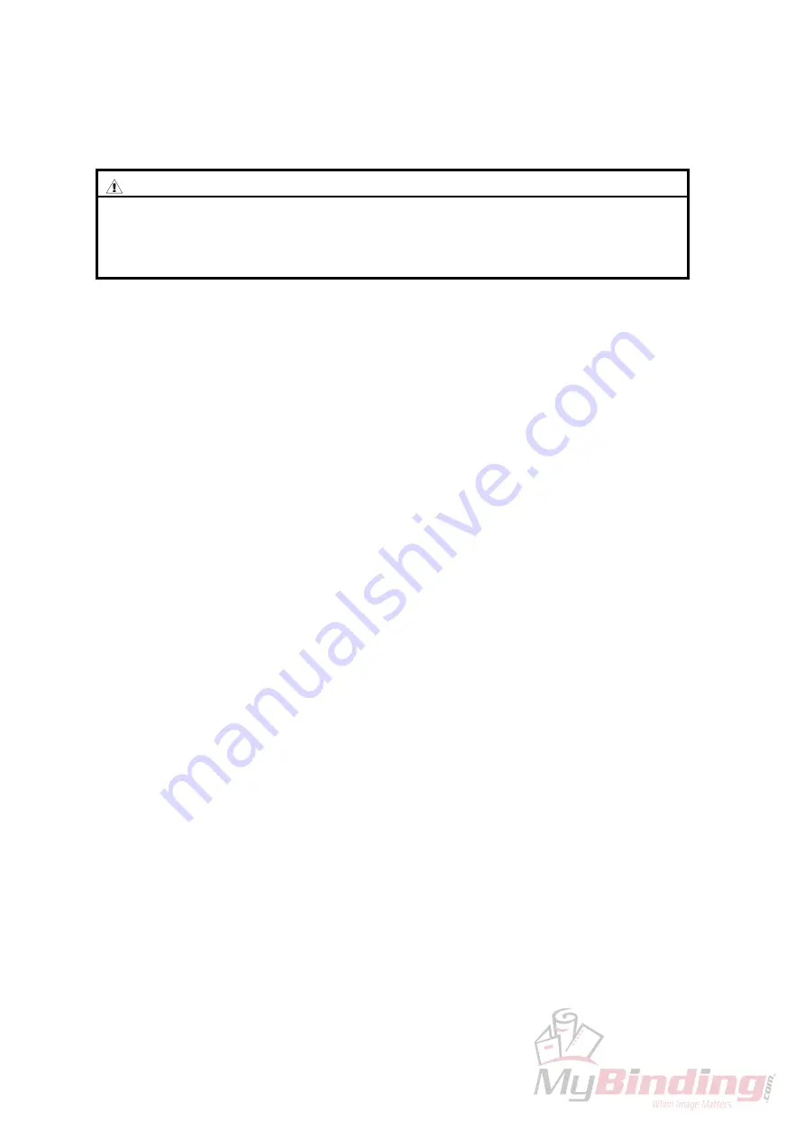 MyBinding Plockmatic BM 200 Installation Manual Download Page 7