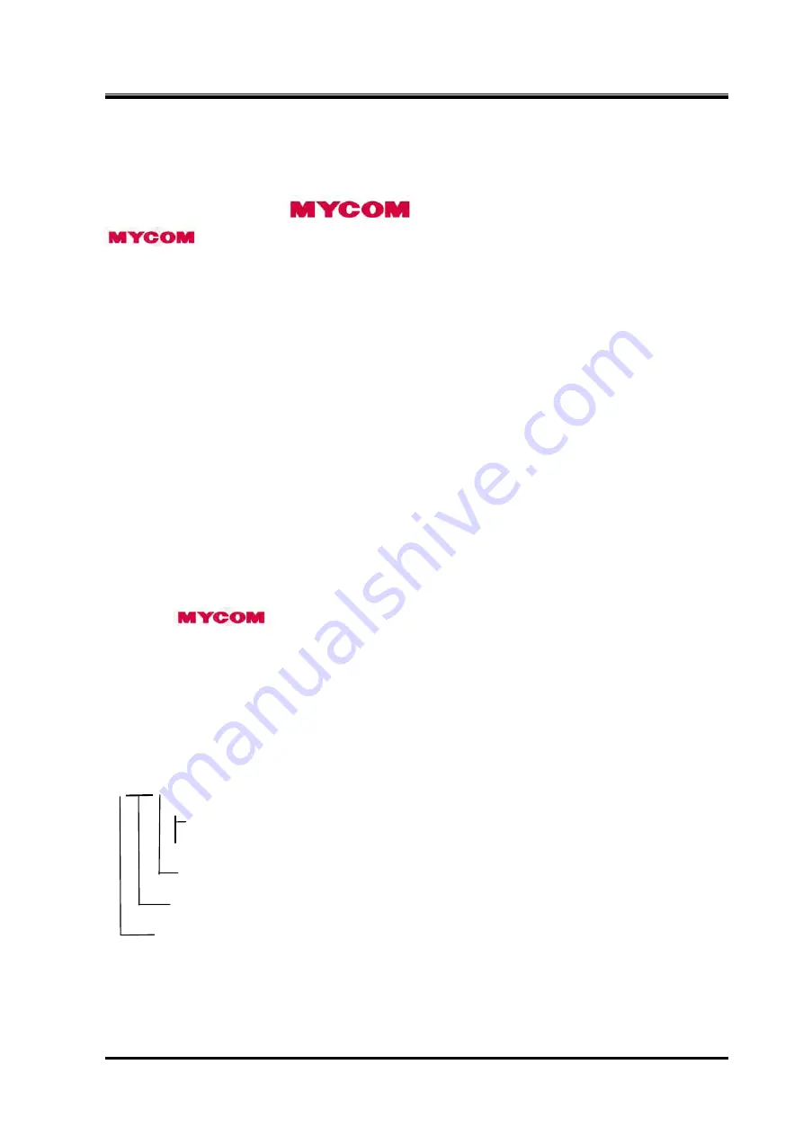 mycom i125L Instruction Manual Download Page 18