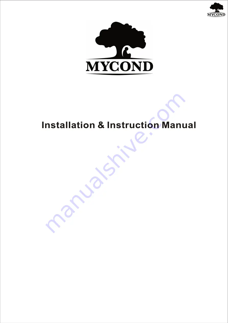 Mycond ABS 12A Installation Instructions Manual Download Page 1