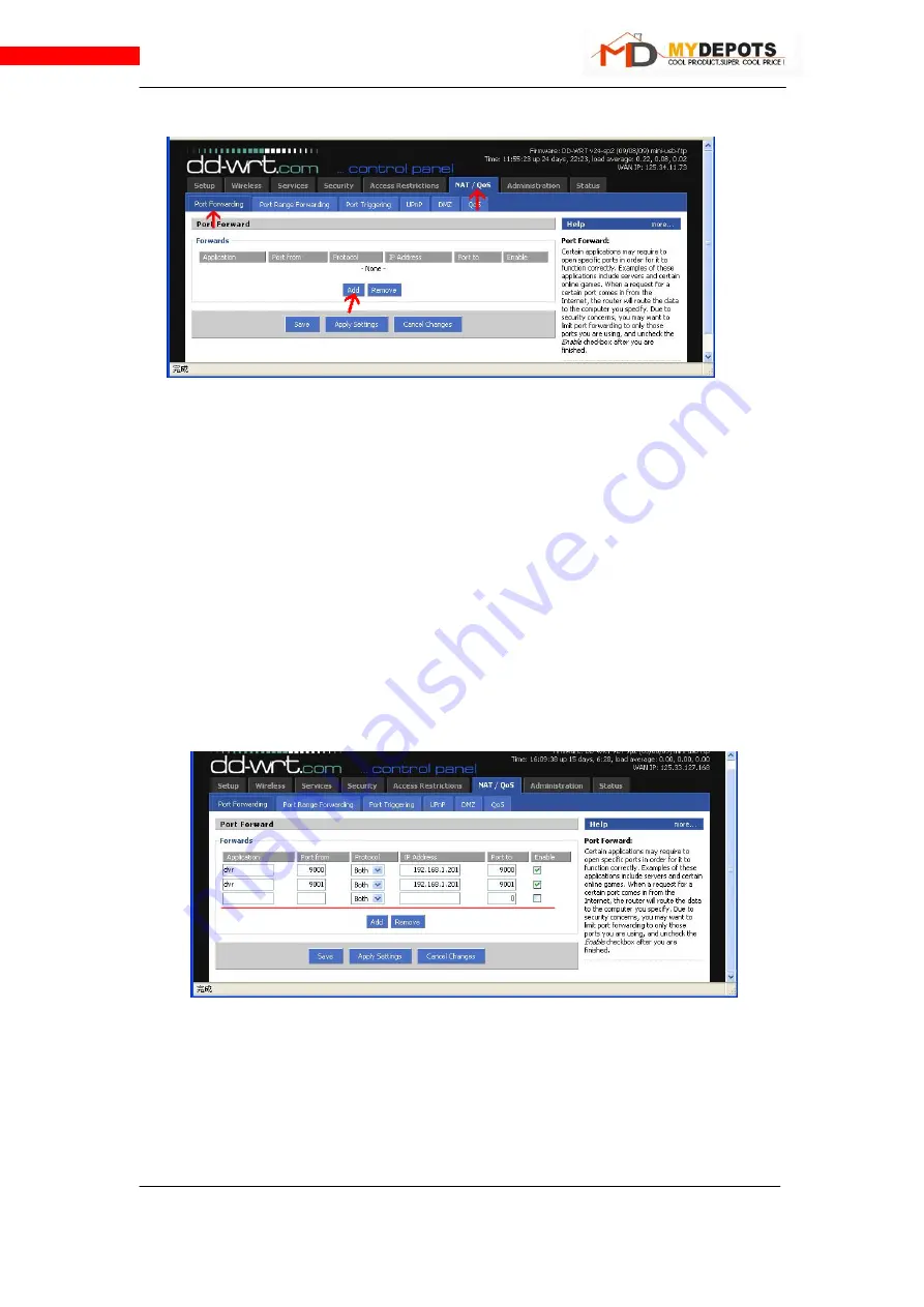 MyDepots H.264 Network Embedded DVR Скачать руководство пользователя страница 6