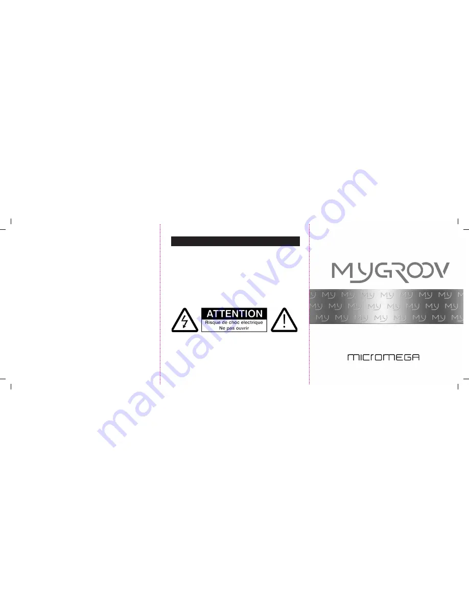 mygroov micromega User Manual Download Page 1