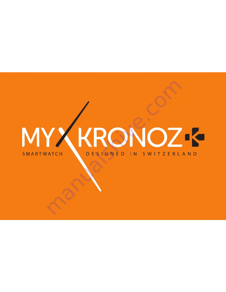 MyKronoz ZEFIT 3 Скачать руководство пользователя страница 1