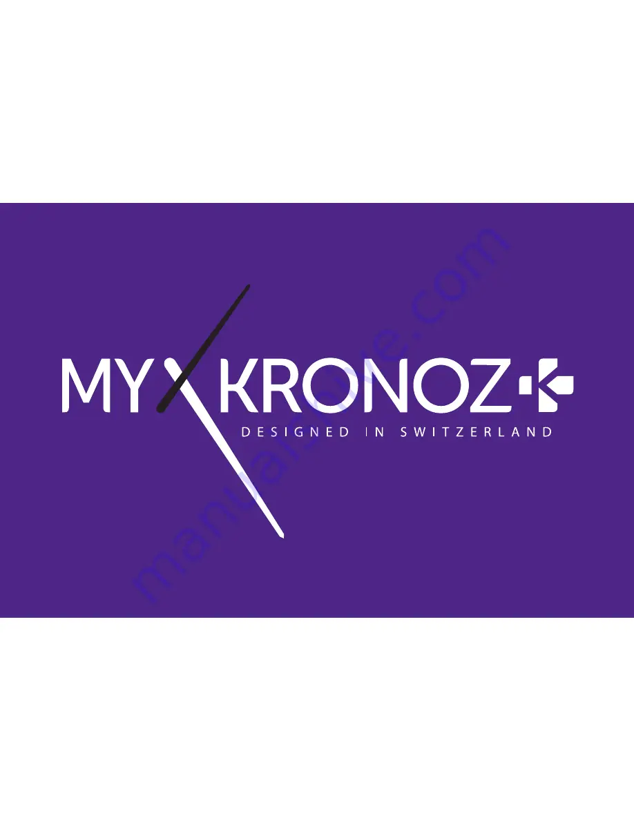 MyKronoz ZeRound2 HR User Manual Download Page 1