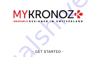 MyKronoz ZeRound3 Get Started Download Page 1