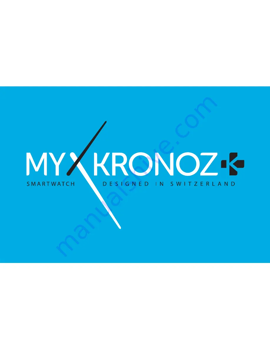 MyKronoz ZeWatch 4 Скачать руководство пользователя страница 1