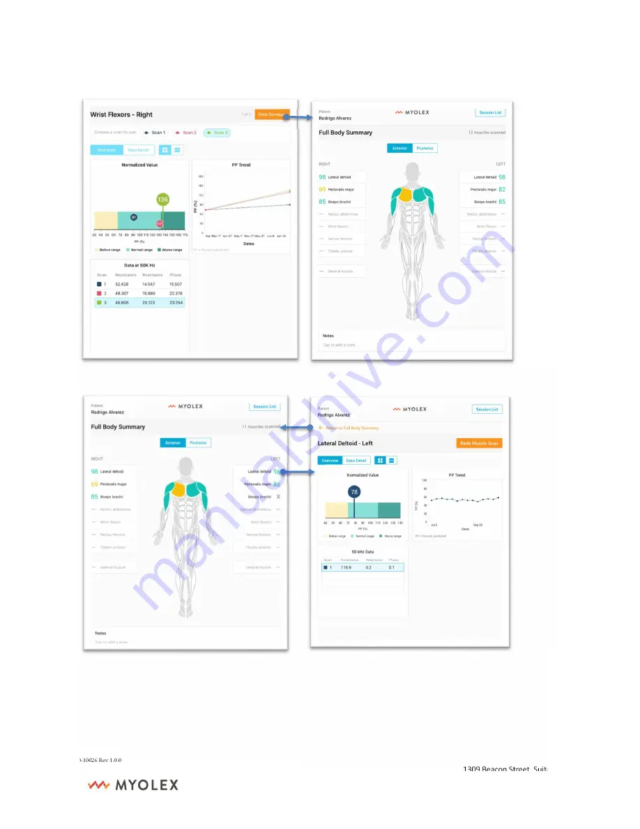 Myolex mScan User Manual Download Page 17