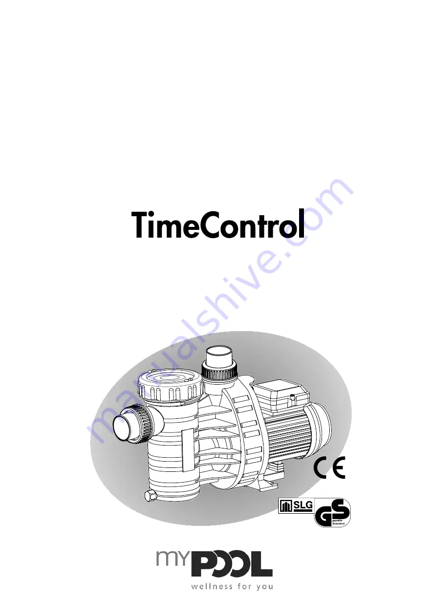 myPool TimeControl Series Installation And Operating Instructions Manual Download Page 1