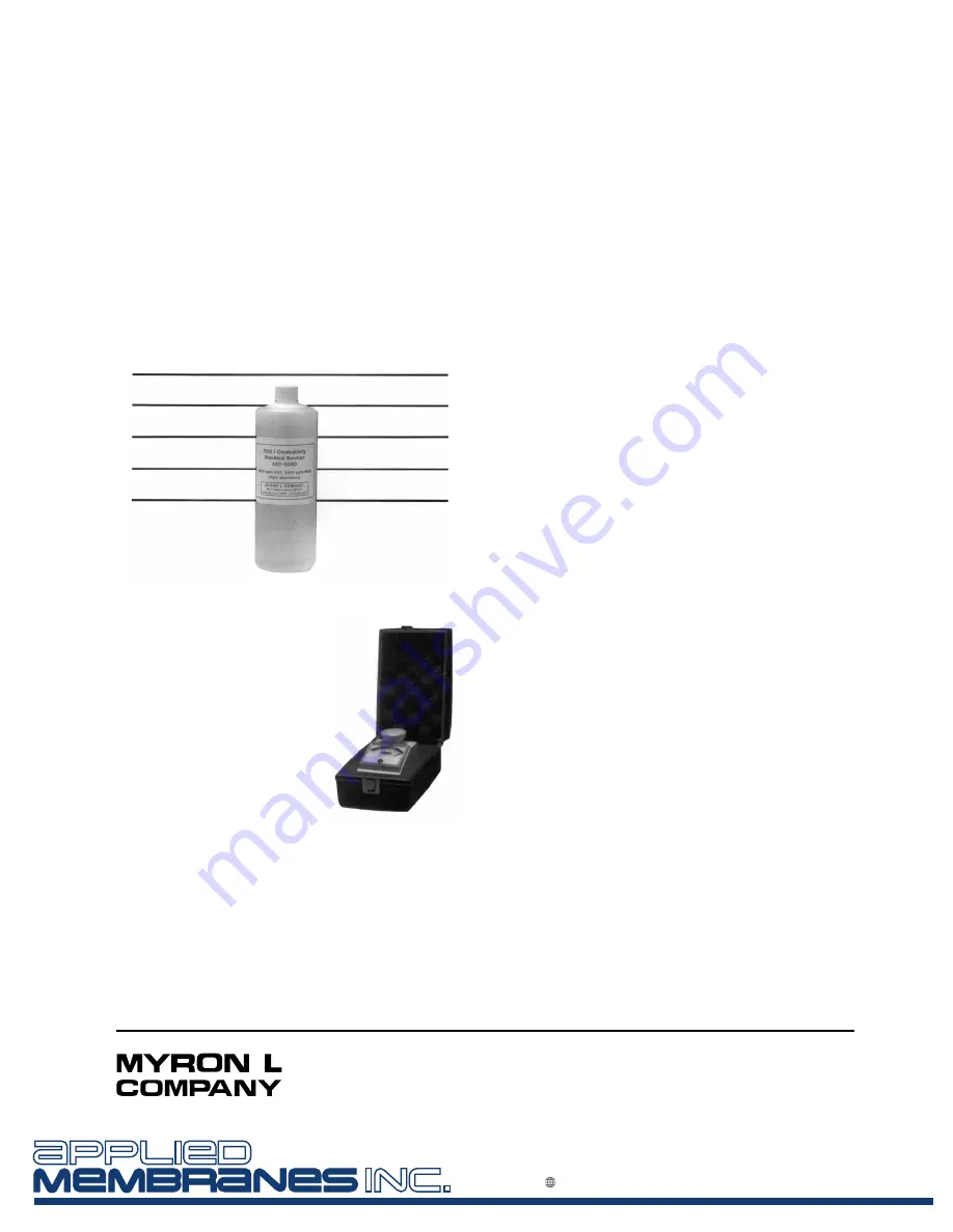 Myron L RO Meter RO-1 User Manual Download Page 5