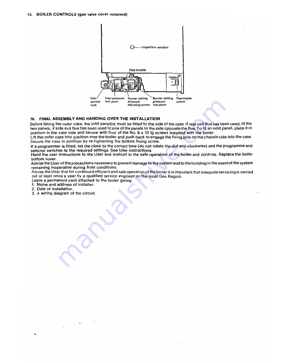 Myson Apollo 15/30 Si Скачать руководство пользователя страница 11