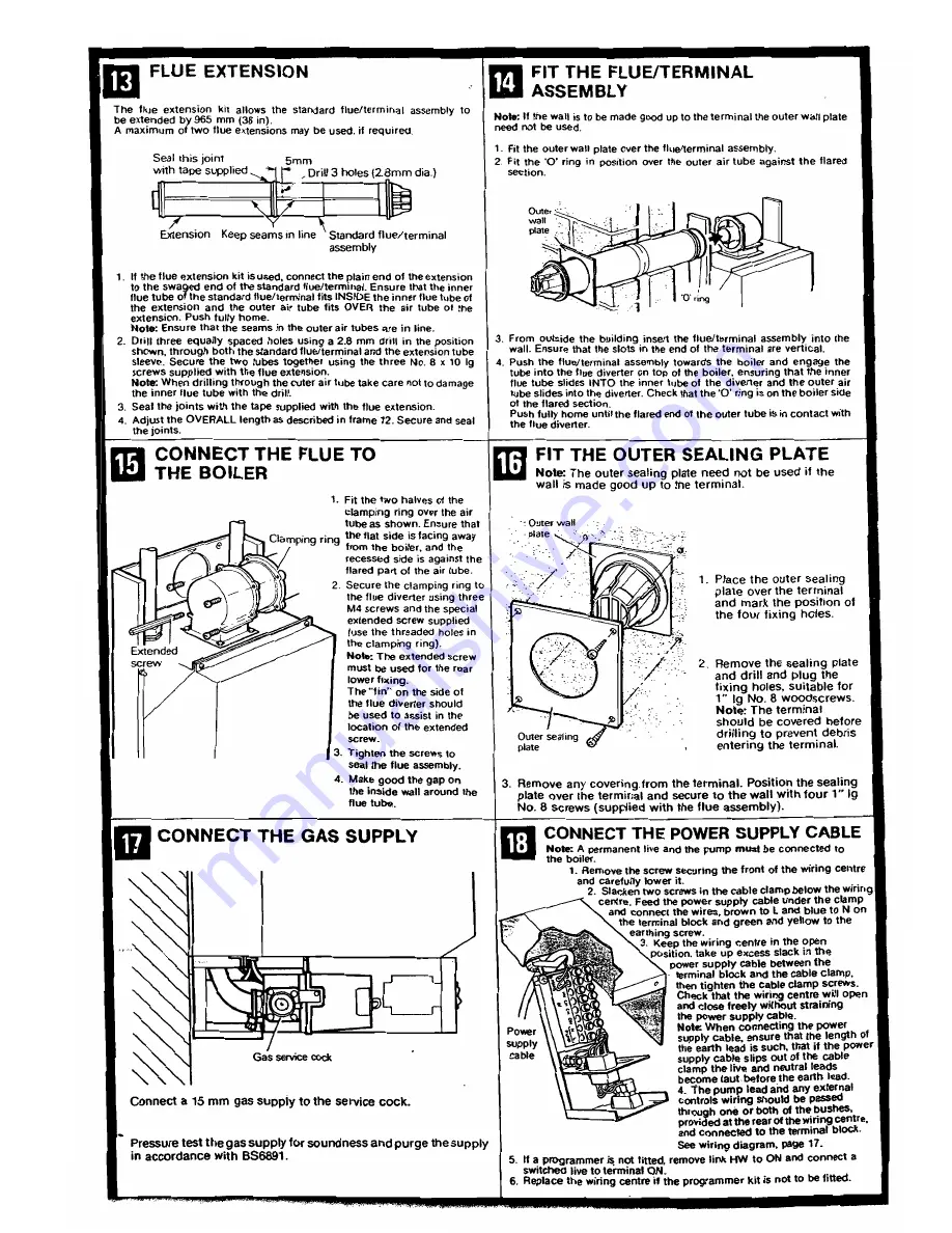 Myson Apollo 15/3o Si Installation And Servicing Instrucnion Download Page 9