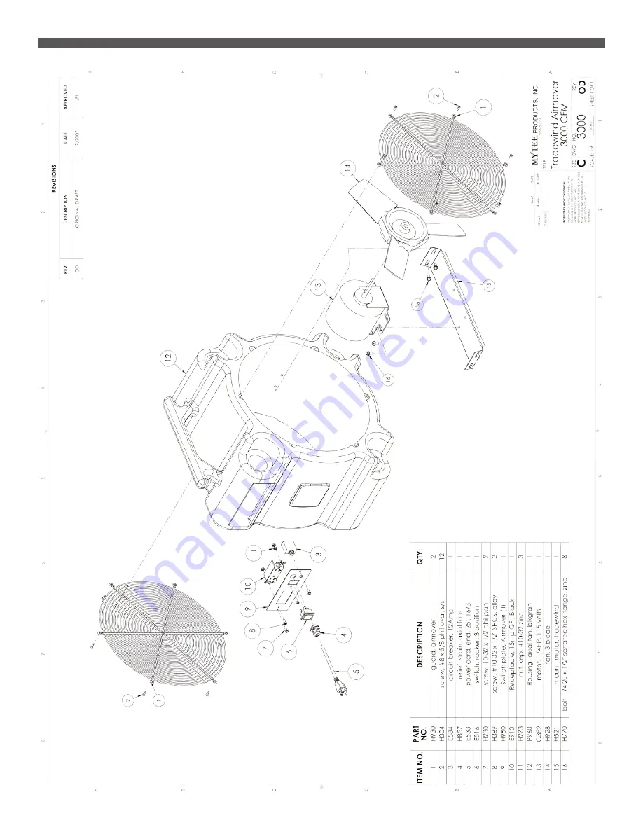 Mytee 3000 Tradewind Instructions Manual Download Page 7