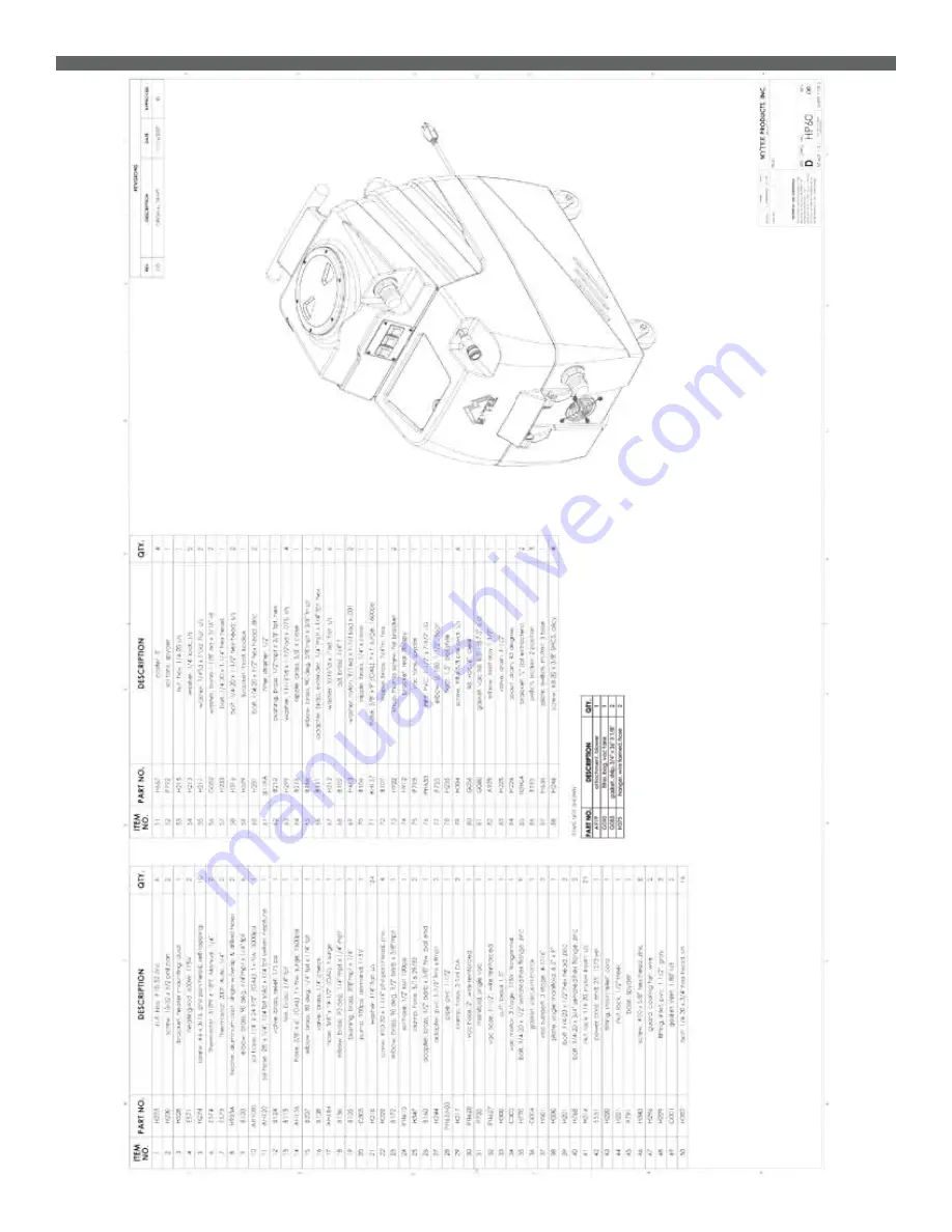 Mytee Spyder HP60 Instructions Manual Download Page 9