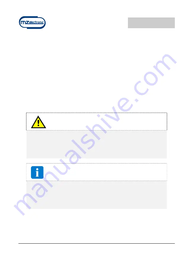 MZ electronic BILAC-001 Instructions For Use Manual Download Page 8