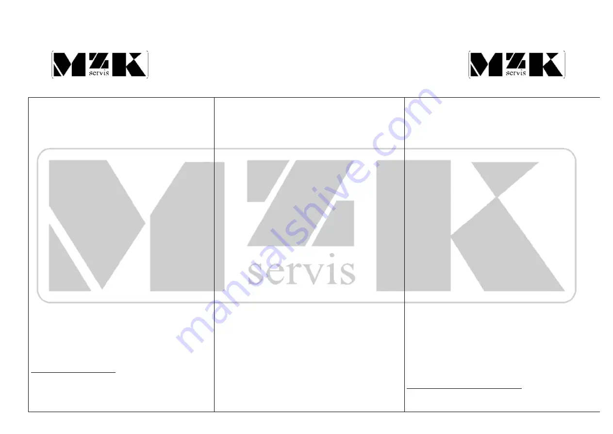 MZK DECADA Manual Download Page 1