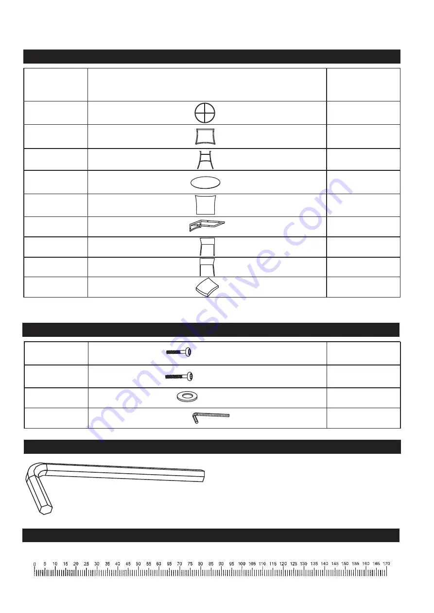 N BROWN Cadiz WT420 Assembly Instructions Manual Download Page 4