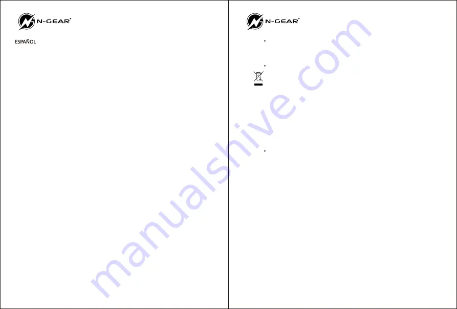 N-Gear THE FLASH 810 User Manual Download Page 13