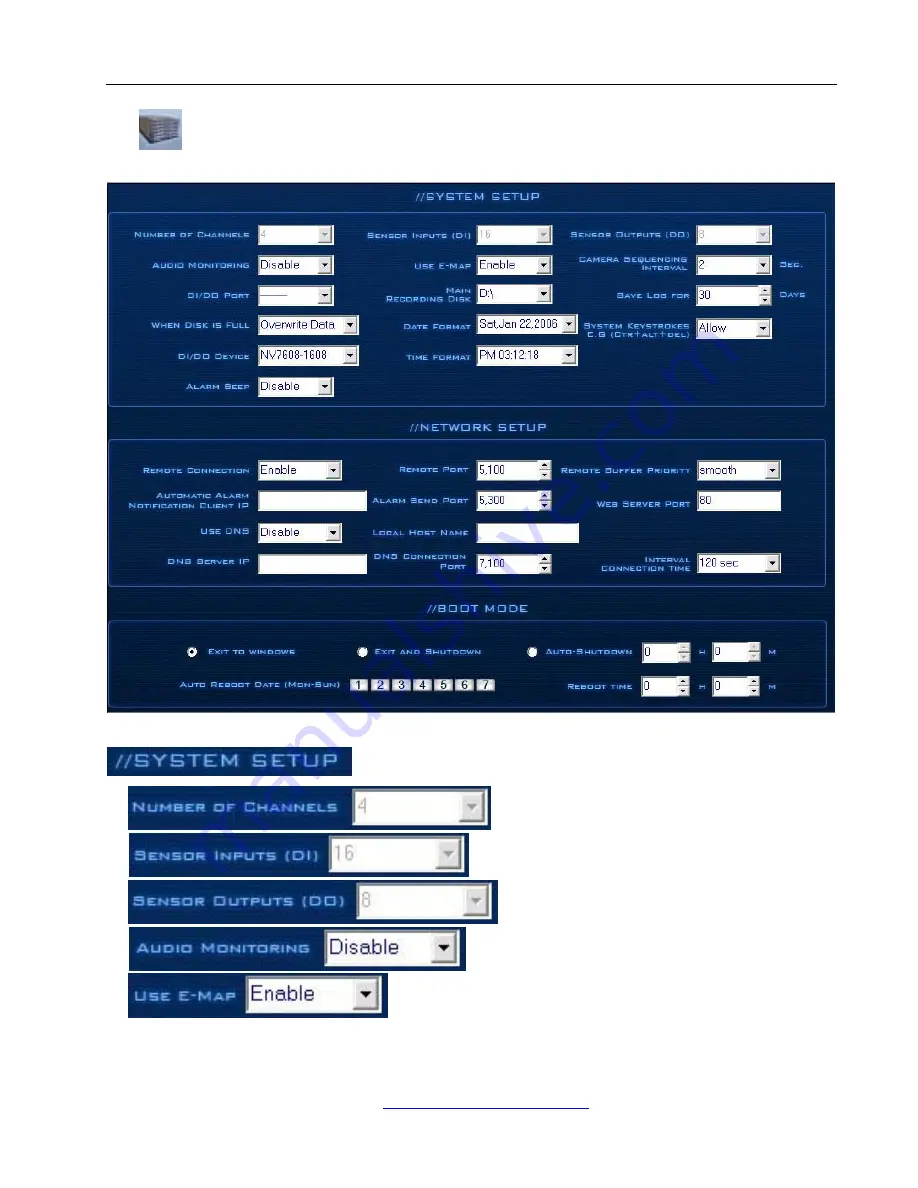 N-Patrol Commercial DVR system User Manual Download Page 18